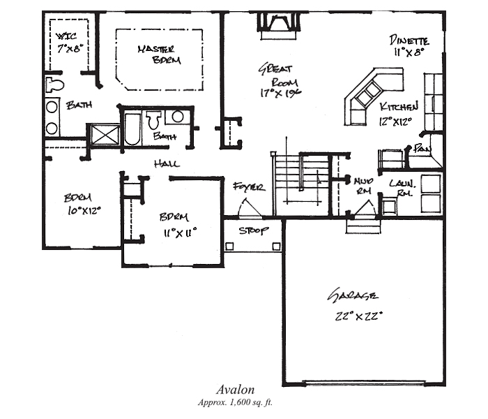 Avalon Floor Plan