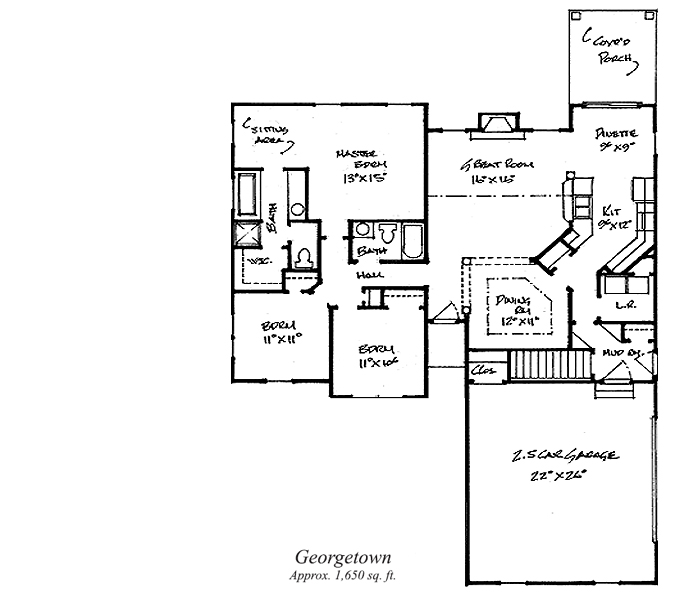 Georgetown Floor Plan