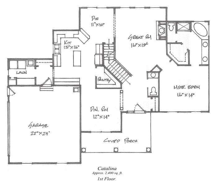 Catalina Floor Plan